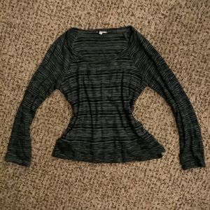 green and black longsleeve